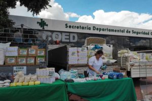 Gobernación envía asistencia médica y alimentaria a municipios golpeados por las lluvias