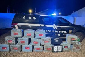 Secuestran casi media tonelada de droga en la frontera de Brasil con el parque Noel Kempff