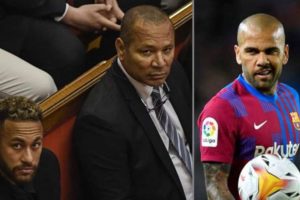 El padre de Neymar no volverá a ayudar a Dani Alves, no quiere pagar la fianza