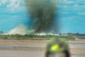 Ingenieros ambientales alertan por impacto negativo de detonación de explosivos en Río Grande