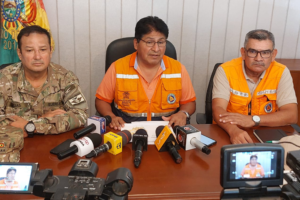 Defensa Civil alerta sobre intensas lluvias e inundaciones en Santa Cruz y otras regiones del oriente boliviano