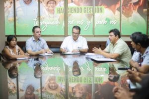 Autoridades de San Ignacio de Velasco y de la Gobernación de Santa Cruz se reúne para defender Piso Firme