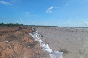 Montero Hoyos: reportan hectáreas de producción agrícolas afectadas por la crecida del río Grande