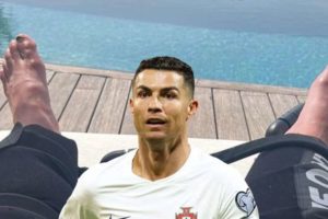 ¿Qué tienen los pies de Cristiano Ronaldo? Una foto causa furor en las redes sociales