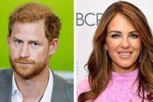 ¿El príncipe Harry perdió la virginidad con Elizabeth Hurley?