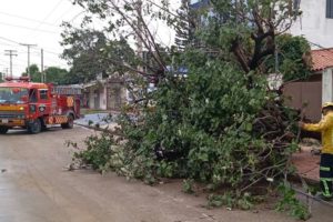 Alcaldía atiende al menos tres casos de emergencias provocados por las lluvias