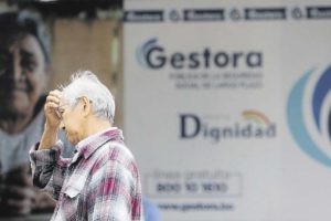 Jubilados revelan que sus rentas oscilan entre
el 30% y 50% del salario total que antes percibían