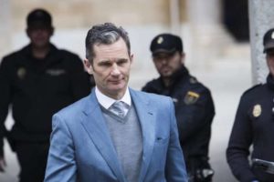 El ex cuñado del rey de España cumple su condena de cárcel