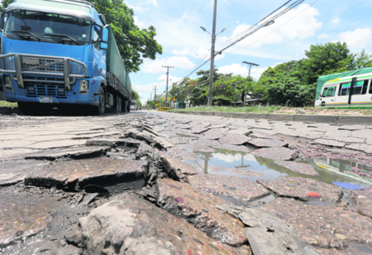 Pavimentación contempla un tramo del Parque Industrial y vías troncales