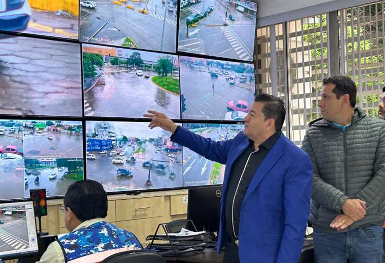 Alcaldía cruceña tiene 750 cámaras para monitorear en tiempo real a los vehículos