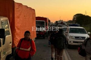 San Julián: bloqueo en la ruta a Beni se intensifica en su tercer día