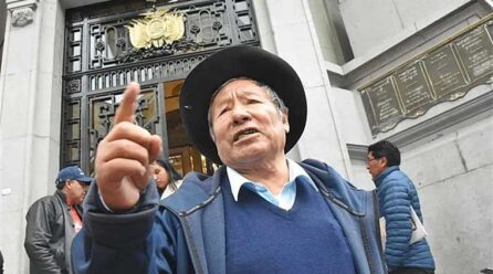 Román Loayza: “Para mí sería bueno que se anule y que nadie participe con el MAS”