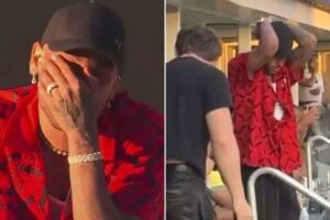 Así sufrió Neymar por el empate de Brasil en la Copa América