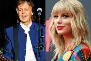 Paul McCartney se unió a los fans de Taylor Swift en Londres