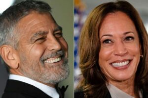 George Clooney respalda a Kamala Harris como candidata y elogia a Biden