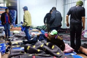 Albergue municipal reabre sus puertas por las bajas temperaturas