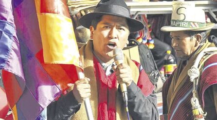 Campesinos de La Paz advierten con medidas