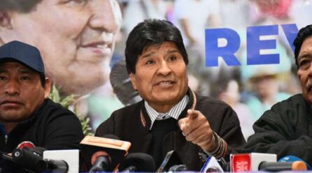 “Estoy temblando de frío, no sé cómo aguanté 14 años del frío de La Paz”, dice Evo en su evaluación de la violencia masista