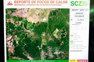Seis municipios cruceños reportan incendios forestales
