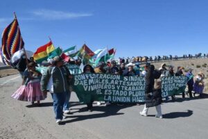 Gremiales van a las movilizaciones escalonadas en cada departamento, y advierten con huelga de hambre, si el Gobierno no los atiende