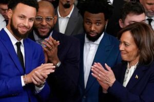 Stephen Curry apoya a Kamala Harris para las elecciones presidenciales