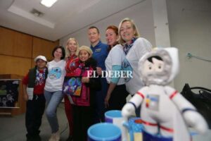 Sergey Kud-Sverchkov, el astronauta ruso que explora el espacio de los niños en Santa Cruz