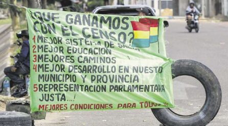 Gobierno admite que ajustará la CPE si gana el referéndum y se activan amenazas de protesta