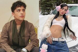 Influencer asegura estar embarazada de Christian Nodal