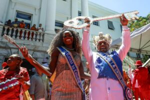 El Rey Momo abre la fiesta del Carnaval de Río de Janeiro y decretó cinco días de jolgorio