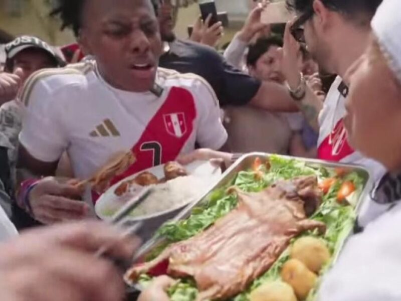 Vendedora callejera reclama al youtuber Speed el pago de comida que probó en visita a Perú