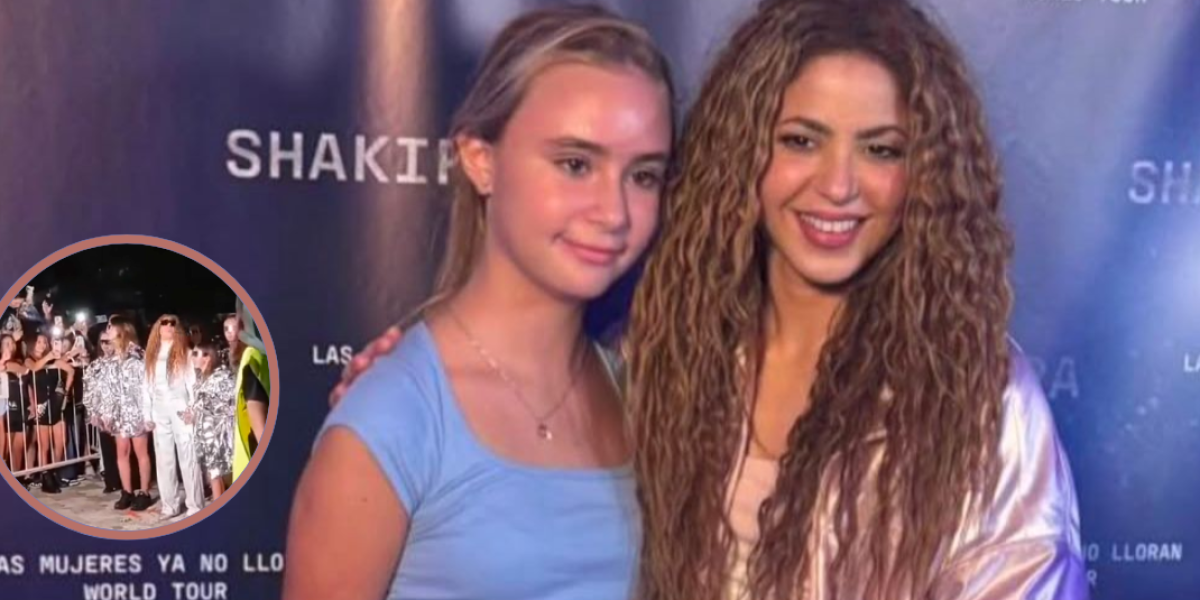 Shakira tuvo un gran detalle con la hija de su ex Antonio de la Rúa en su concierto