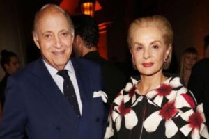 Carolina Herrera está de luto por la muerte de su esposo Reinaldo Herrera