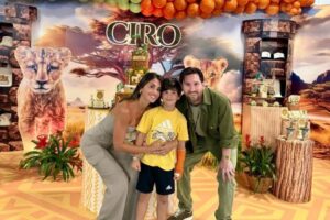 Así festejaron Antonela y Leo Messi el cumpleaños de su hijo Ciro
