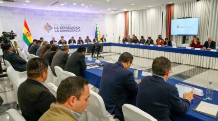 Arce afirma que quedó clara la «vocación democrática» de quienes sí asistieron al diálogo