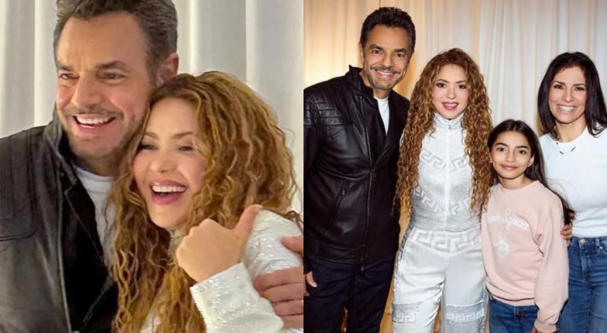 Eugenio Derbez presume su encuentro con Shakira en México