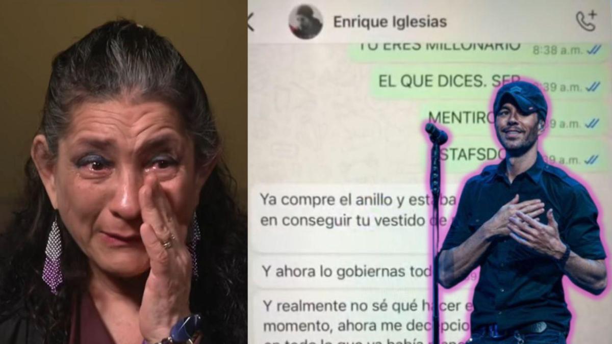 Mujer está a punto de divorciarse por un falso romance con Enrique Iglesias