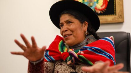 Precandidata presidencial indígena Toribia Lero: «El patriarcado campea en toda Bolivia»