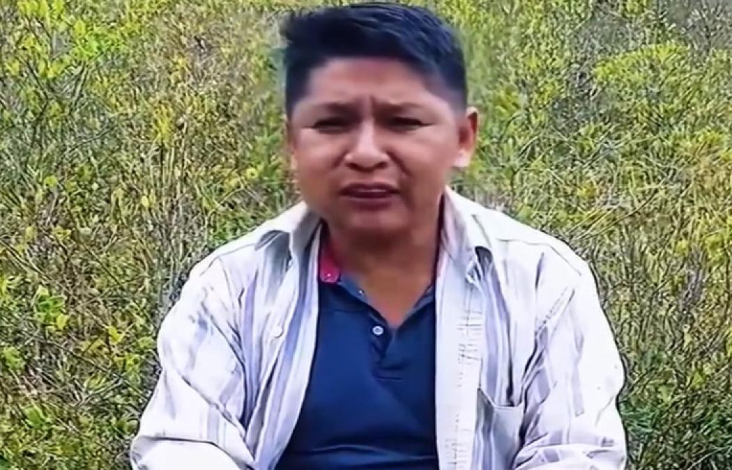 Armin Lluta, exdirigente cocalero, denuncia persecución política
