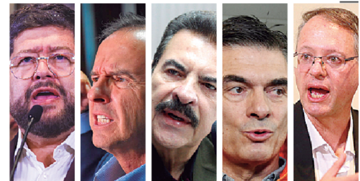 La oposición se fragmenta a cinco precandidaturas tras ruptura del bloque de unidad