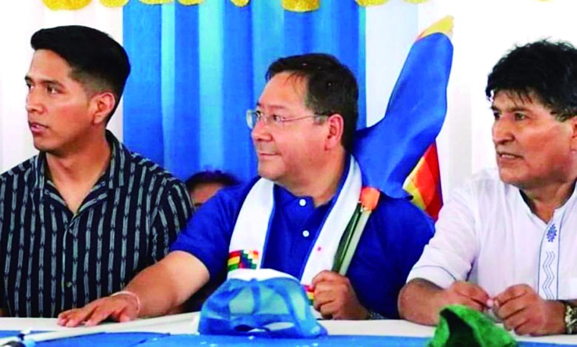 ¿Se consolida la división del MAS? Andrónico, Luis Arce y Morales avanzan solos