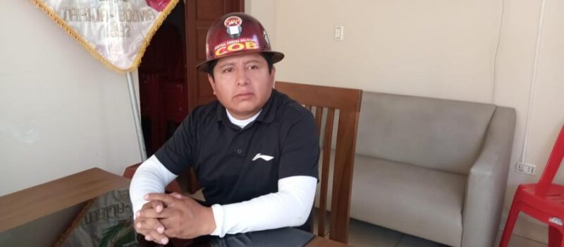 Huarachi afirma que la marcha de la COB en Tarija tiene carácter laboral y no político