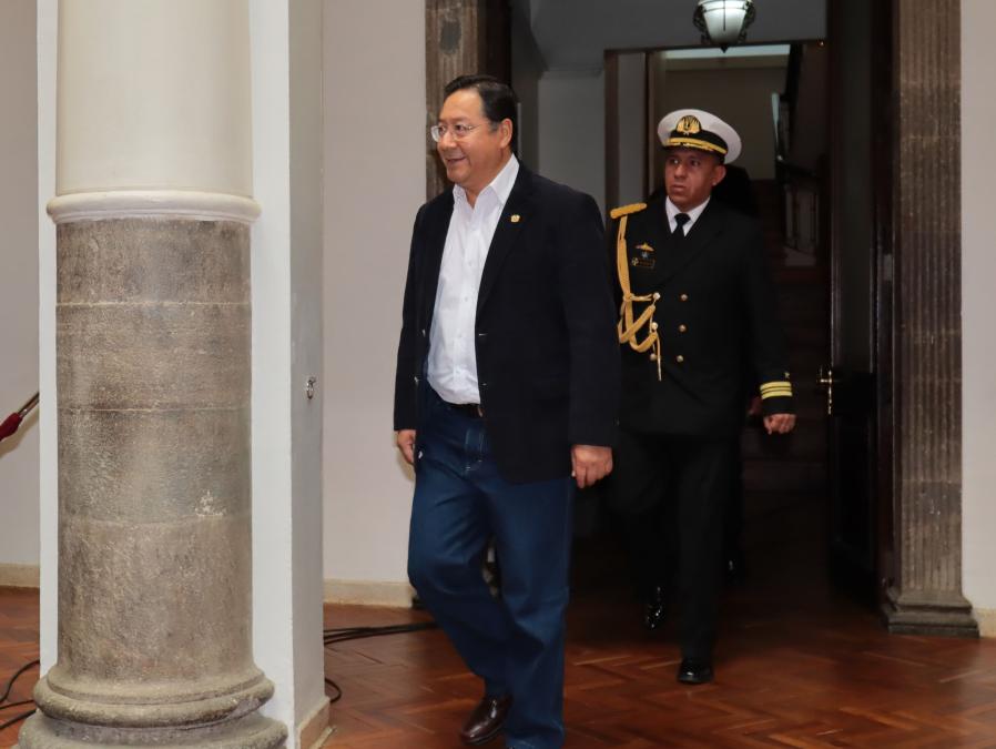 Presidente Arce: “No existe ninguna persecución política, el arma del evismo es victimizarse”