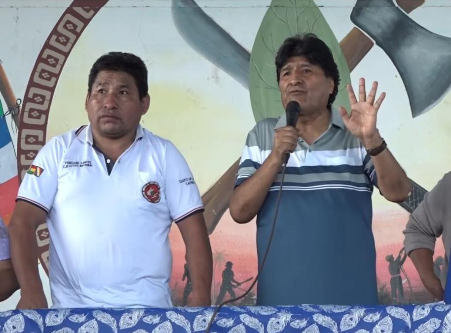 Mariaca deja en manos de la Policía aprehensión de Evo cuando presente su candidatura