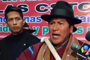 Ponchos Rojos de Mamani se unen a Andrónico y anuncian su “gran proclamación” para el sábado