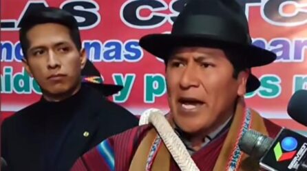 Ponchos Rojos de Mamani se unen a Andrónico y anuncian su “gran proclamación” para el sábado