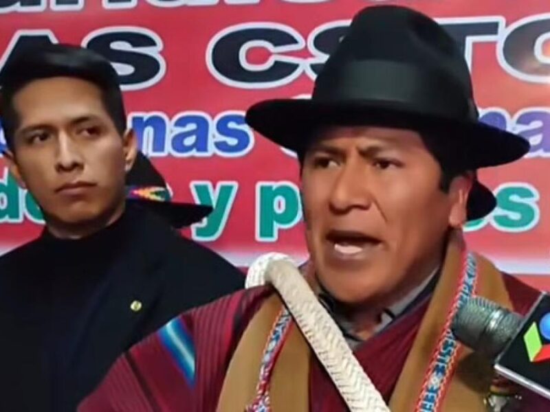 Ponchos Rojos de Mamani se unen a Andrónico y anuncian su “gran proclamación” para el sábado