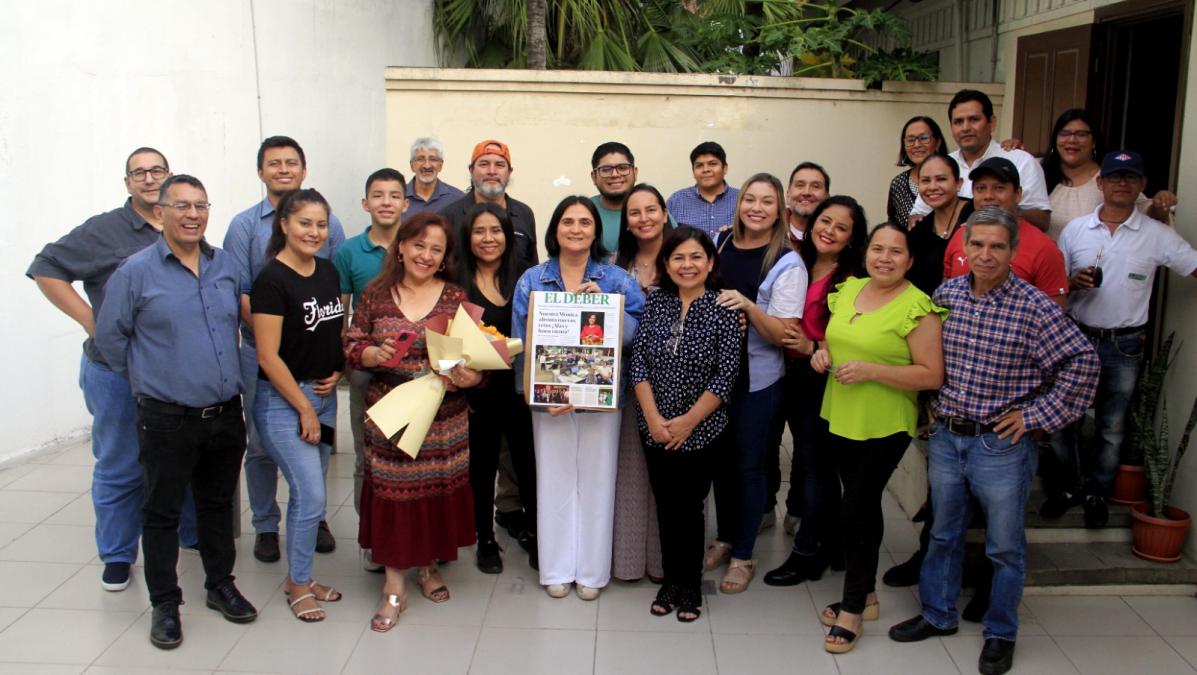 Hasta pronto Mónica Salvatierra; deja una huella imborrable en EL DEBER