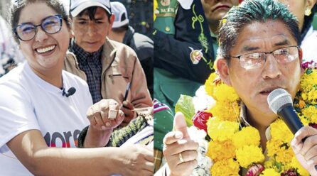 Patzi y Copa pugnan por Andrónico; ambos apuntan a la vicepresidencia