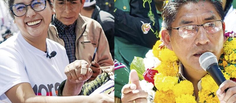 Patzi y Copa pugnan por Andrónico; ambos apuntan a la vicepresidencia