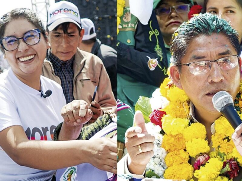 Patzi y Copa pugnan por Andrónico; ambos apuntan a la vicepresidencia